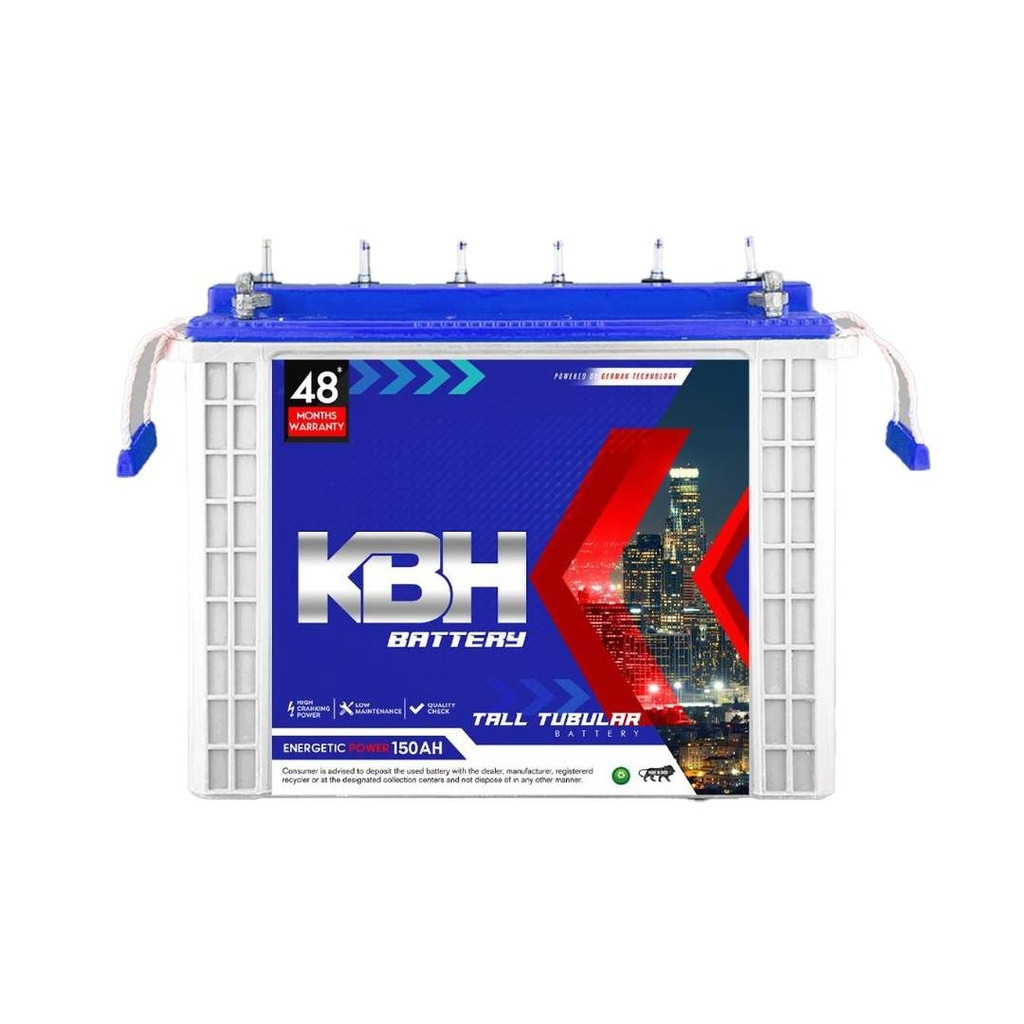 Asian 150ah/12V Tall Tubular Inverter Battery (KBH150TB)