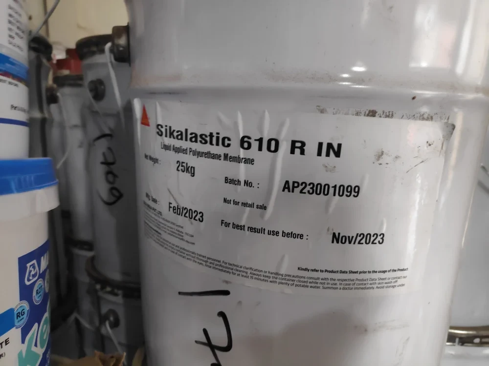 Sikalastic 610R Liquid Applied Membrane- 25kg