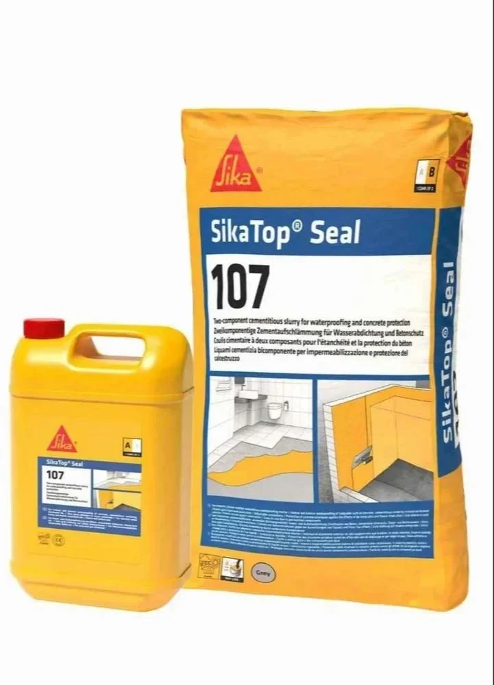 Sika Top 107 IN Seal-25kg Two component cementitious slurry for waterproofing and damp proofing