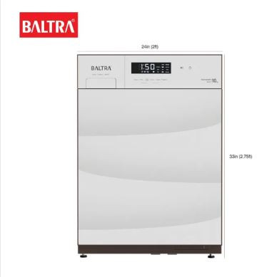BALTRA 10 KG Front Load Washing Machine BLWM10FL04