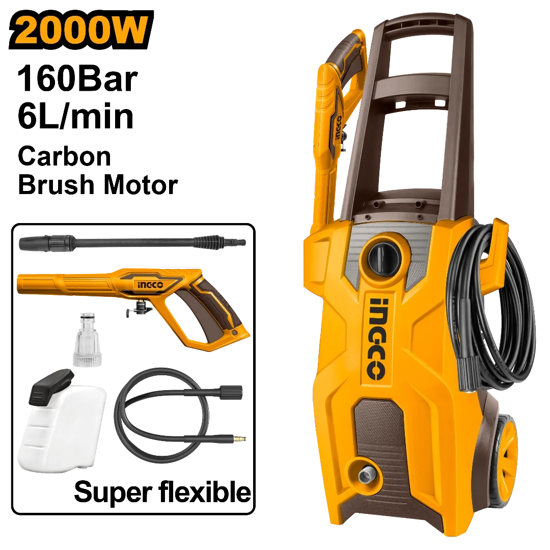 Ingco 2000W High Pressure Washer HPWR20018