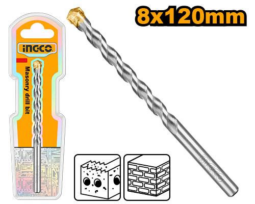 Ingco 8*120mm  Masonry drill bit DBM2110812