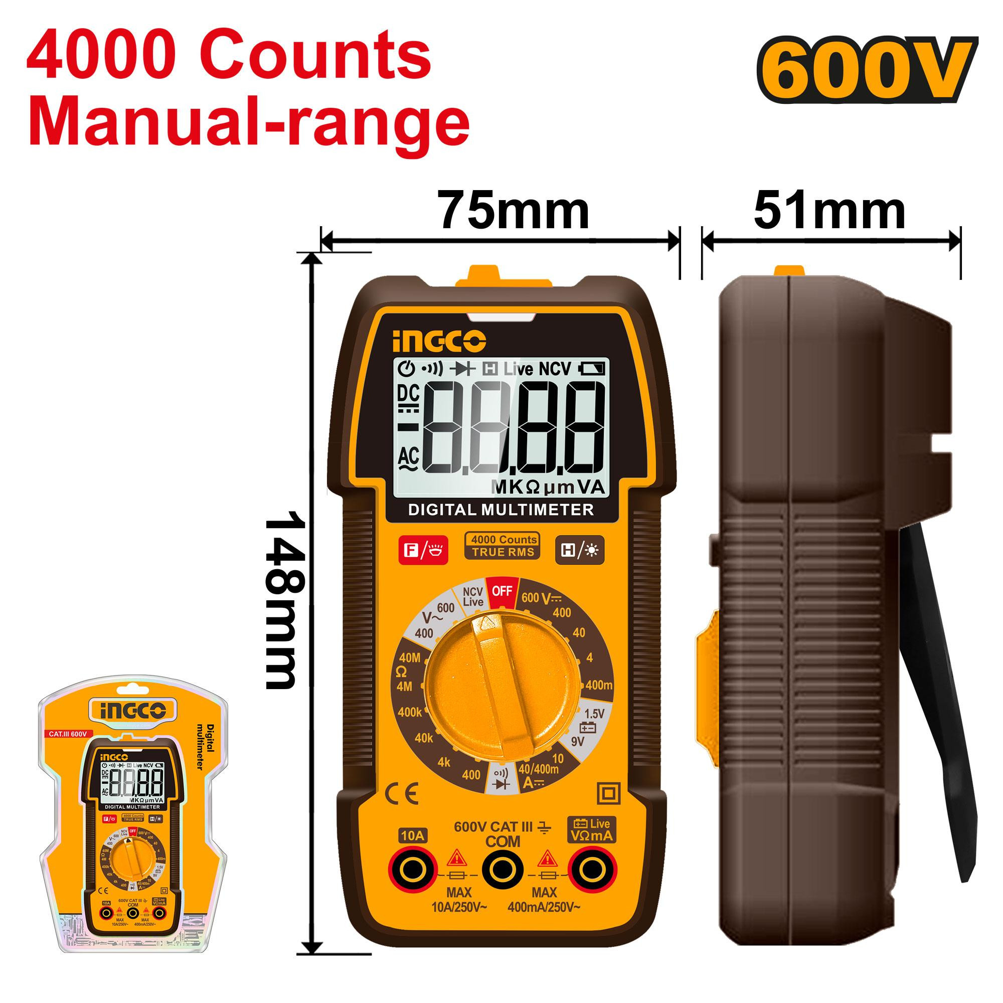 Ingco Digital multimeter DM36002