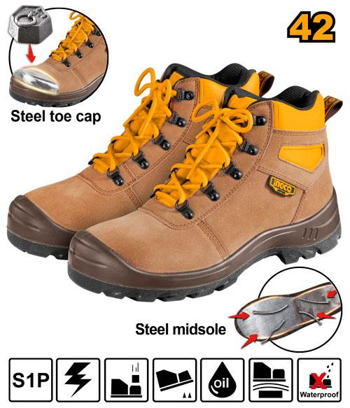 Ingco Safety boots SSH02S1P.42