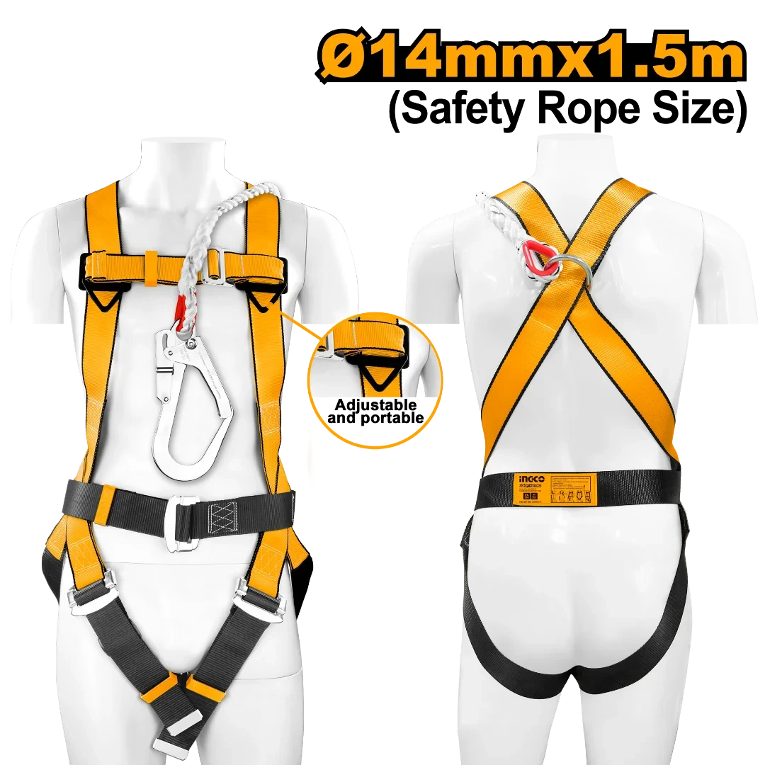 Ingco 50mm Safety harness HSH501415