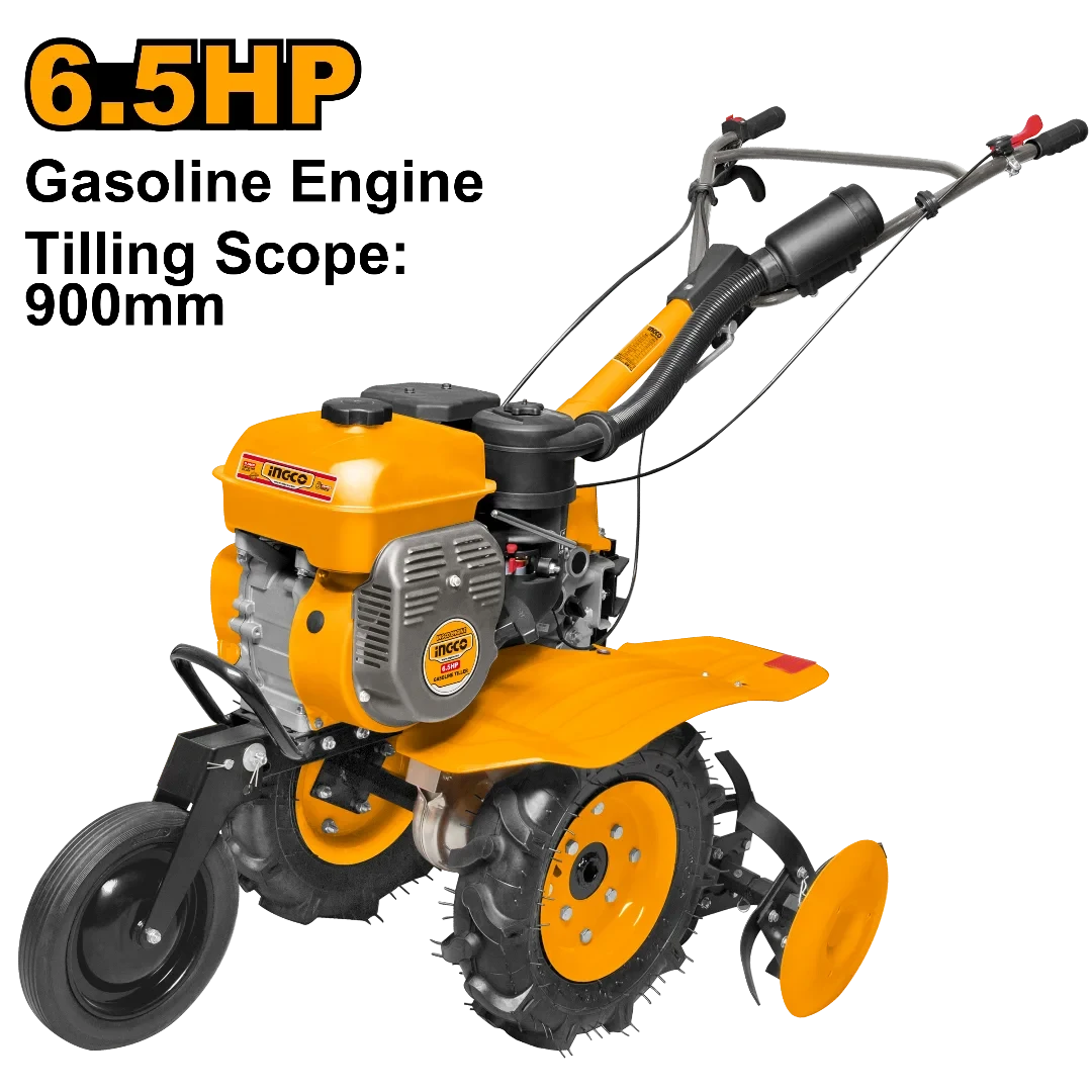 Ingco 4.8kW(6.5HP) Gasoline tiller GC6101