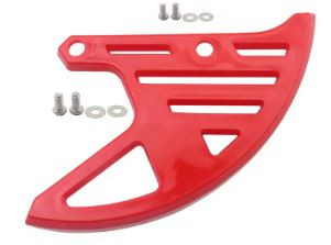 Rear Disc Cover for Dirt Bike-Red