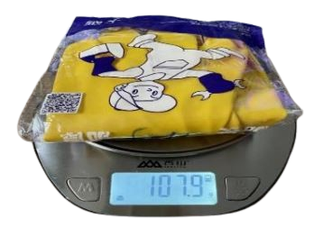 Tiger Rubber Gloves around 110g, L size