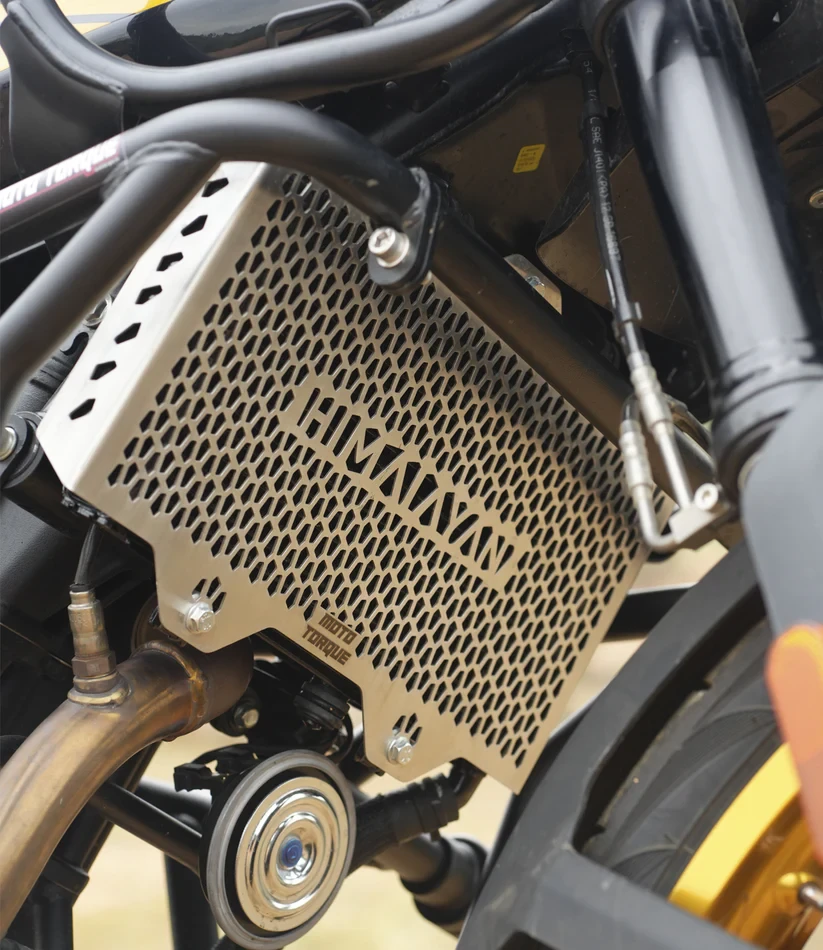 Moto Torque Himalayan 450 Radiator Guard (SS)