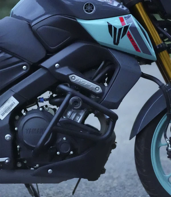 ALPHA- Yamaha MT-15 Crash Guard v2.0 (BLACK) - Moto Torque