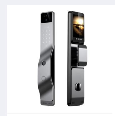 3D Face Door Lock Security Face & Camera Monitor Intelligent Fingerprint Password Biometric Electronic Key Unlock