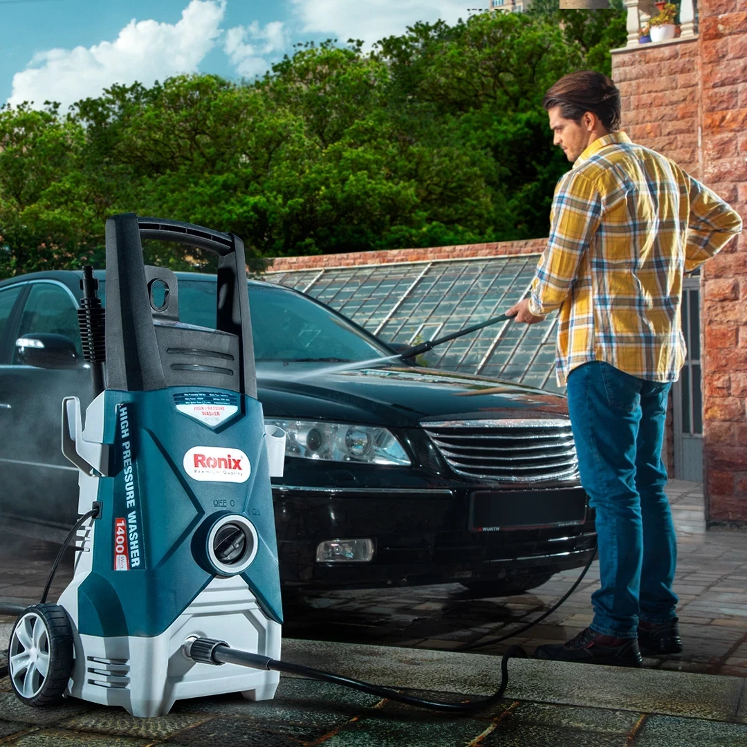 Ronix 100 bar-1400W Induction high Pressure Washer RP-0100