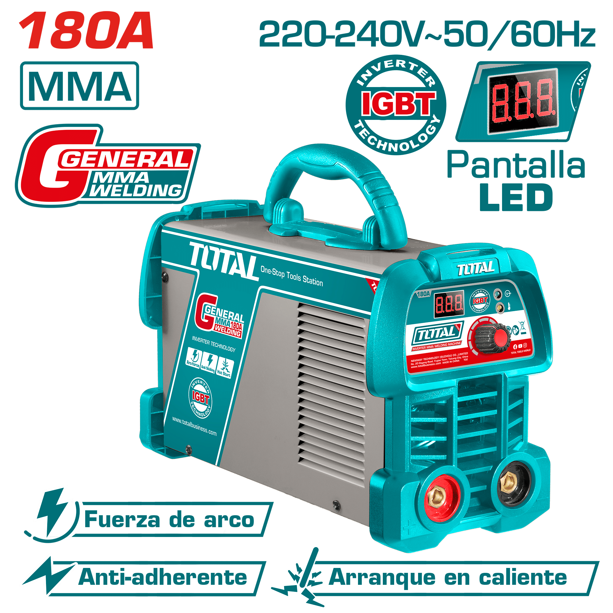 Total 180A Inverter MMA welding machine TW218059