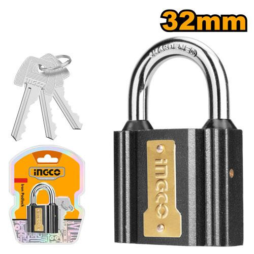 Ingco 32mm Iron padlock DIPL0301