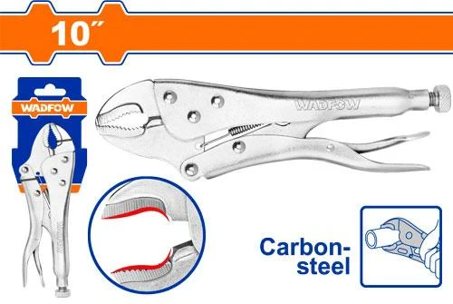 Wadfow 10" Curved jaw locking plier WLP1C10