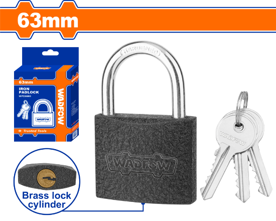 Wadfow 63mm Iron padlock WPD5560