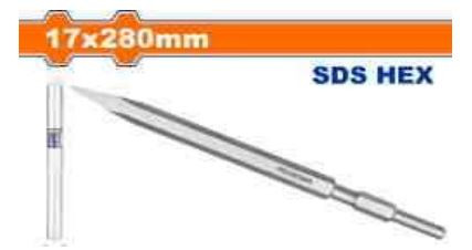 Wadfow 17x280mm Hex chisel WGZ1205
