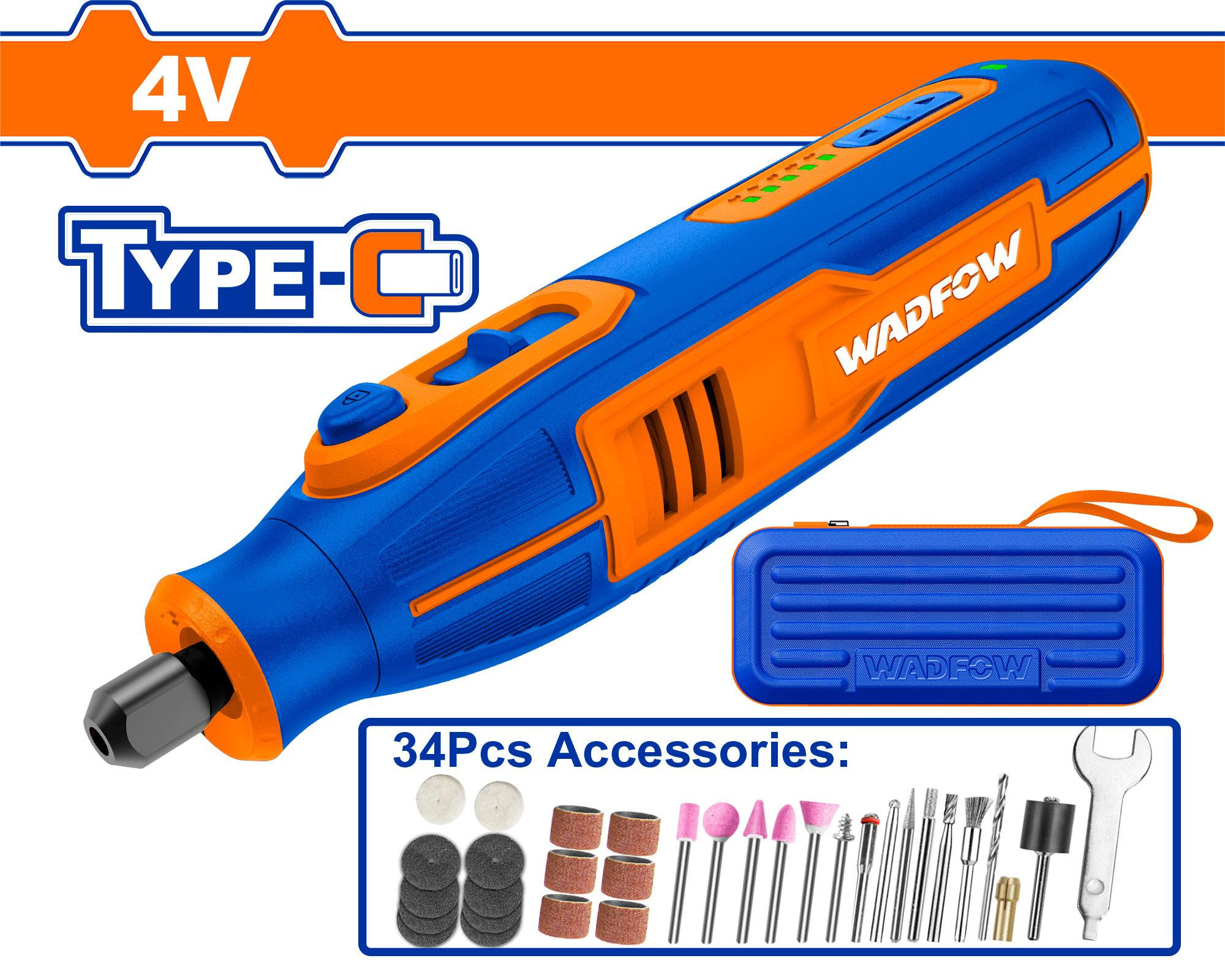 Wadfow 4V Cordless grinder WRYP1504
