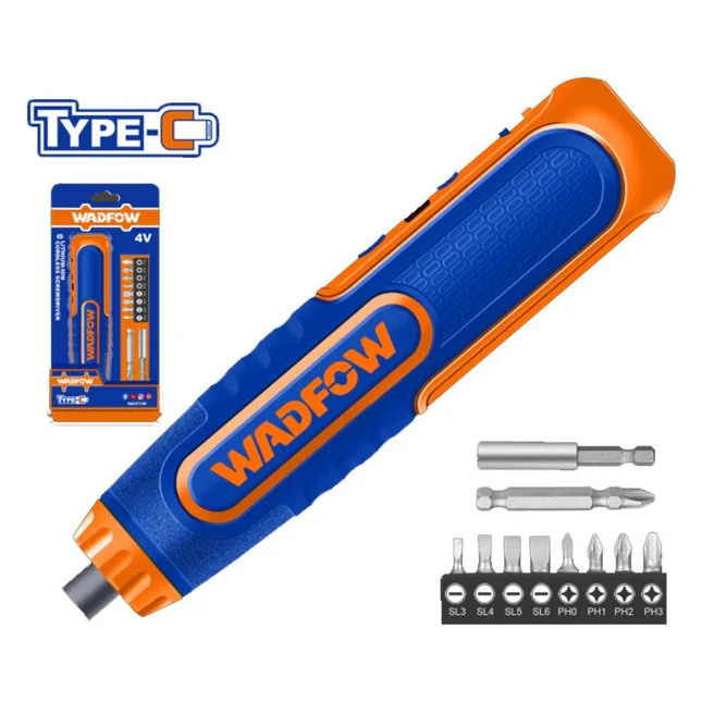 Wadfow 4V Cordless screwdriver WCV4435