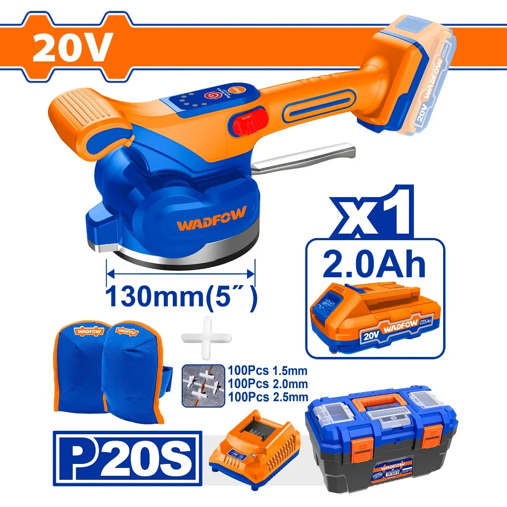 Wadfow 20V Cordless tile vibration machine WTVM1D12