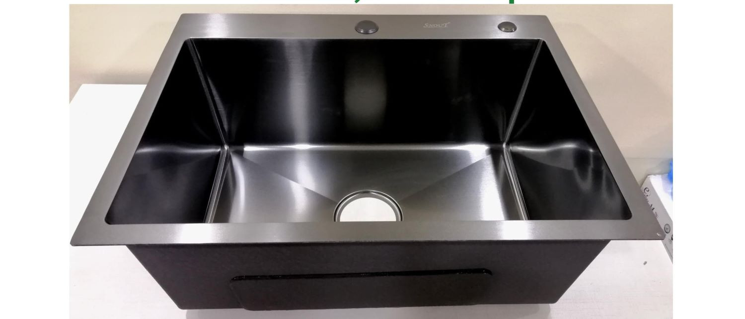 Snout 18*24 Hand Made Sink Black