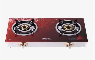 BALTRA GAS STOVE BGS 153 GRAND+ 2 BR CRYSTAL BODY