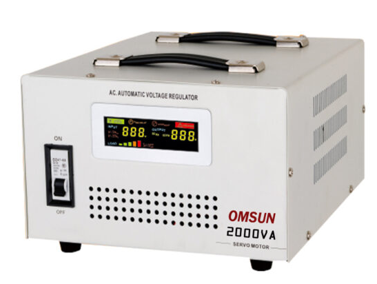 Omsun 3KVA Single Phase Servo Motor Based Stabalizer