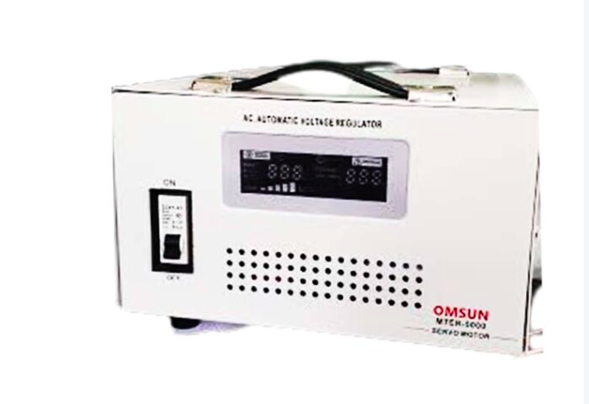 Omsun 5KVA Single Phase Servo Motor Based Stabalizer