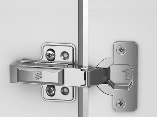 Hettich Veosys (0 Crank) with mounting plate (D 0 mm) & cover cap 931543301