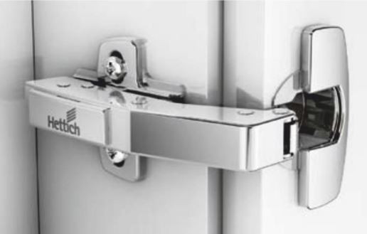 Hettich Sensys 8639i, W90 Degree Face Angle With Mounting Plate 9243043