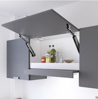 Hettich LiftEase-H(Medium)-Push to Open-Cabinet lift-Black 9347381