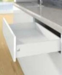 Hettich Arcitech White 500mm, height 94mm , 40 kg without Rear pannel 912124910