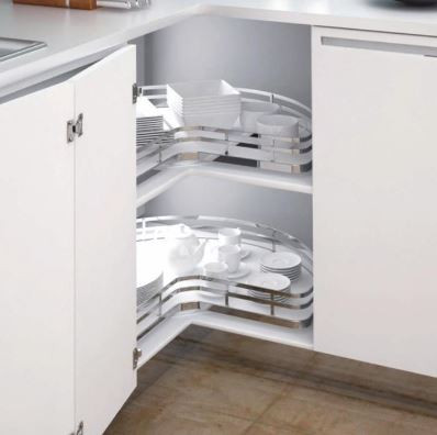 Hettich cargo 3/4 carousel m 2 shelf 9219465