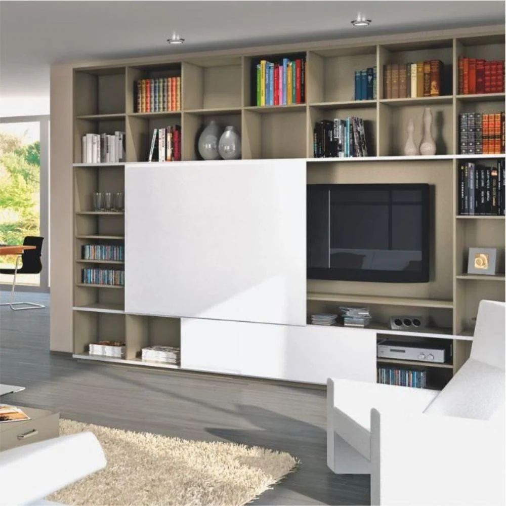 Hettich Slideline M with silent system for wooden &t 55mm Alu (max door -450, weight- 30 kg,D.t= 16-25 S 9156338