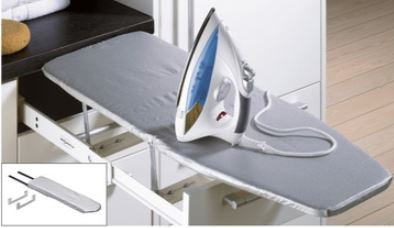 Hettich IRONING BOARD EXTENSION Minimuminside cabinet width 360-468mm 45541