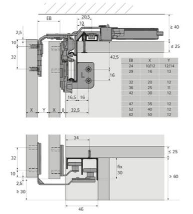 Hettich Topline LH 2D 9242712