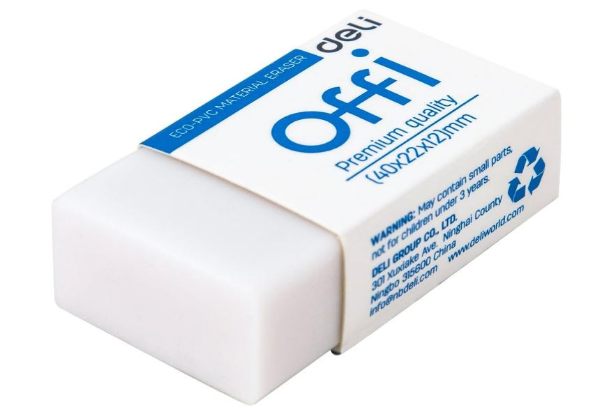 Deli EH00310 Eraser 40x22x12 mm