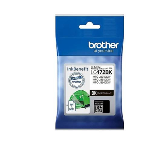 Brother Cart. LC472BK Ink Cartridge