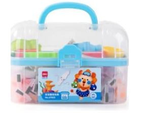 deli 67825 Dough 24 Color,Net weight:255Gm