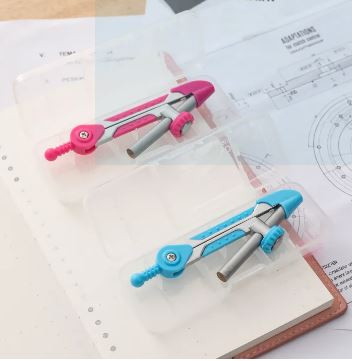 deli E8615 Compass Set With Pencil