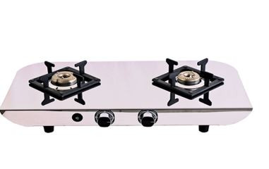 CG 2 Burner Stainless Steel Gas Stove CGIGNITE 2BSH
