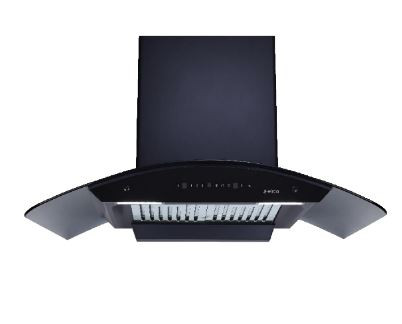 Elica 90 cm Stainless Steel ChimneyWDBF PLUS HAC LTW 90 MS NERO