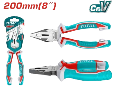 Total 8”/200mm Combination Pliers THT210806