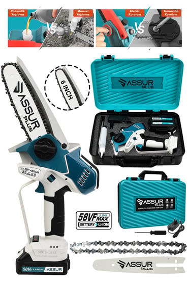 Assur 18V 36Watt Cordless Chain Saw ASR772