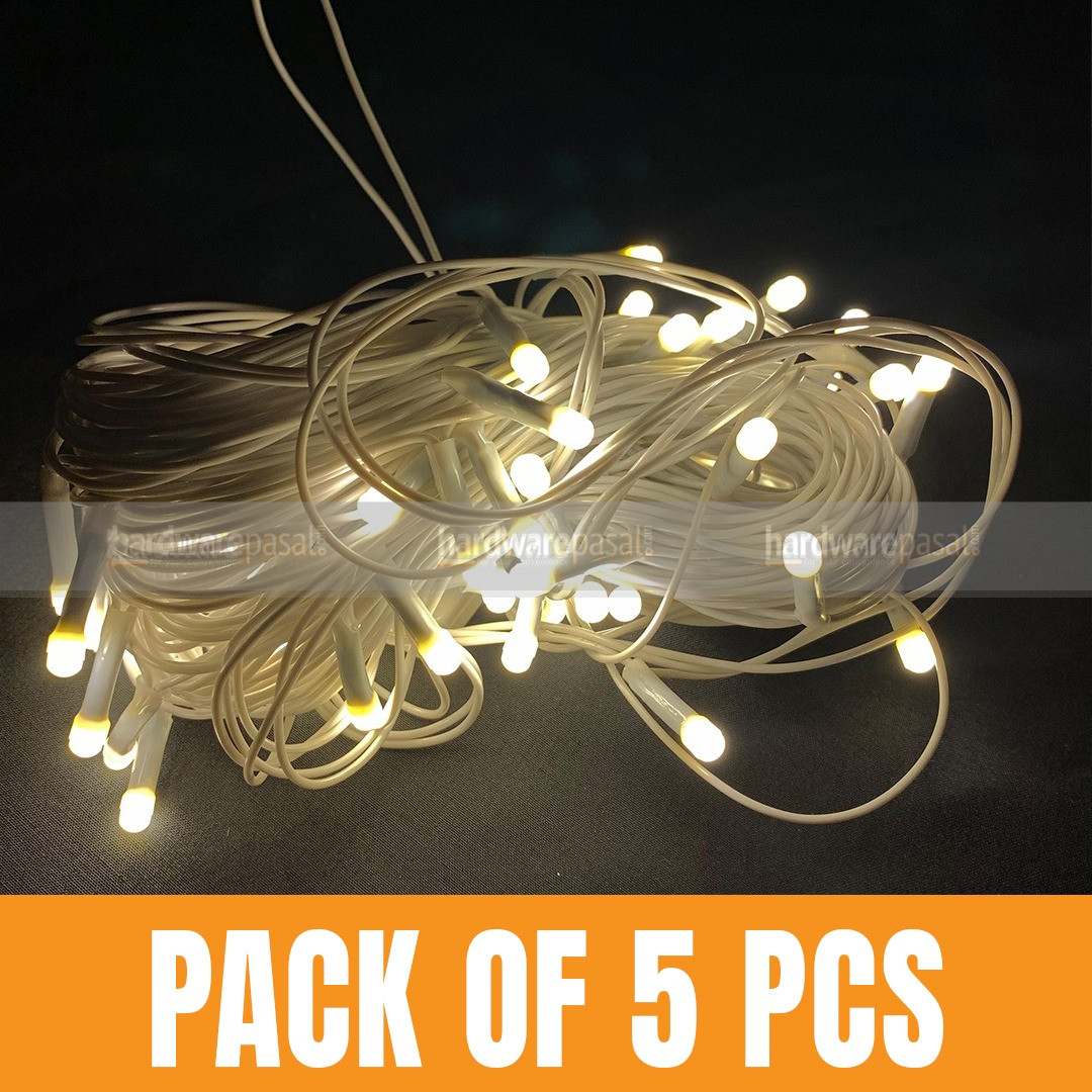 5pc pack - 15 Meter Pixel LED Tihar Light warm