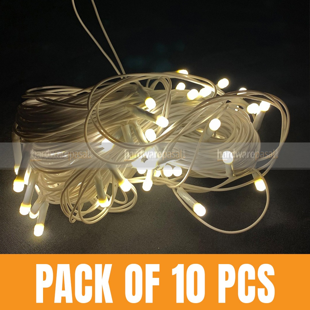 10pc pack 15 Meter Pixel LED Tihar Light  Warm