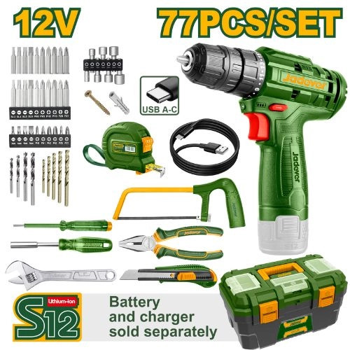 JDDT1B77 77 Pcs Tools Set Jadever
