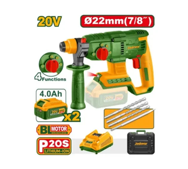 JDLM15225 Cordless Rotary Hammer 20V 22mm Jadever
