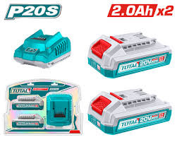 Total Cordless battery and charger kit-2.0Ah-20V TFBCPK2212