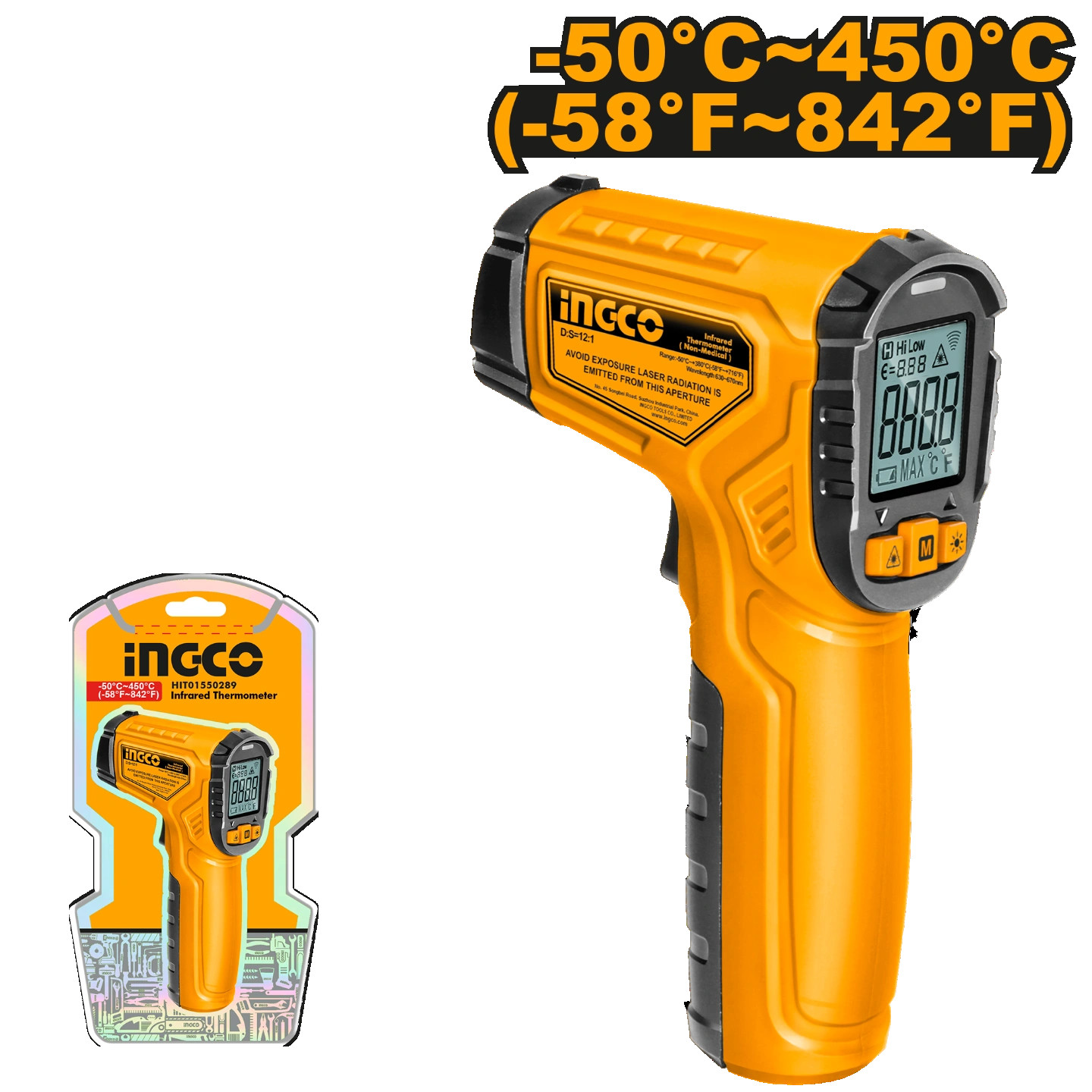HIT0155028 Infrared thermometer Ingco